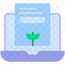 Organic Content Marketing Content Icon