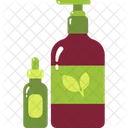 Bottle Organic Cosmetic Icon