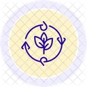 Organic Crop Rotation Organic Crop Icon