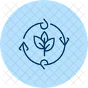 Organic Crop Rotation Organic Crop Icon