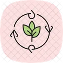 Organic Crop Rotation Organic Crop Icon