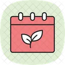 Organic Farming Calendar Organic Farming Icon