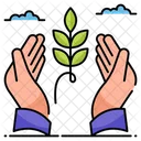 Organic Farming Agriculture Plant Icon