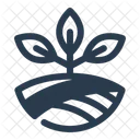 Organic Farming Pesticide Free Eco Icon