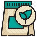 Organic Food Package  Symbol
