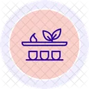 Organic Herb Shelf Organic Herb Icon