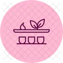 Organic Herb Shelf Organic Herb Icon