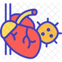 Organic Icon Heart Diseases Illness Icon