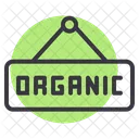 Organic Food Hanger Icon
