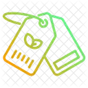 Organic Label Tag Icon