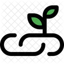 Organic Link Organic Chain Linked Icon