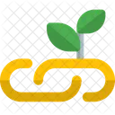 Organic Link Organic Chain Linked Icon