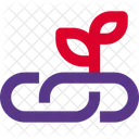 Organic Link Organic Chain Linked Icon