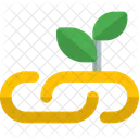 Organic Link Organic Chain Linked Icon