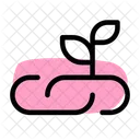 Organic Link Organic Chain Linked Icon