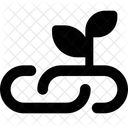 Organic Link Organic Chain Linked Icon