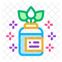 Organic Medicine Vial Icon