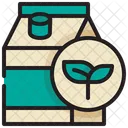 Organic Milk Bottle  Symbol