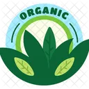 Sticker Eco Organic Icon