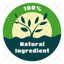 Sticker Eco Organic Icon