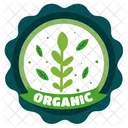 Sticker Eco Organic Icon