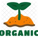 Sticker Eco Organic Icon