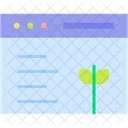 Organic Reach Graph Report Icon