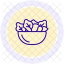 Organic Salad Mix Organic Salad Icon