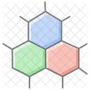 Organic Structure Awesome Lineal Color Icon 아이콘