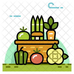 Organic vegetables Icon