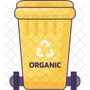 Organic waste bin  Icon
