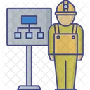 Organigrama Diagrama De Ingeniero Organigrama De Ingeniero Icono