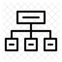 Organigramm Diagramm Analytik Symbol