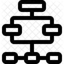 Organigramm Entscheidungsbaum Hierarchie Symbol