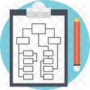 Organisations Diagramm Geschaft Icon