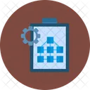 Organigramme Arrangement Organigramme Icône