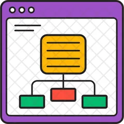 Organigramme  Icône