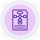 Organigramme  Icône
