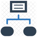 Organigramme Hierarchie Ou Icône