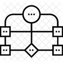 Organigramme Hierarchie Productivite Icône
