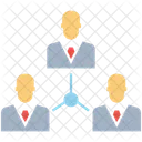 Organigramme Diagramme Hierarchique Gestion Icône
