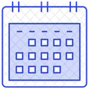 Agenda Agenda Planification Icône