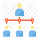 Organisation Structure Hierarchie Icône