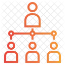 Organisation Structure Hierarchie Icône