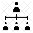 Organisation Structure Hierarchie Icône