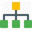 Organisation Structure Hierarchie Icône