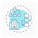 Hierarchy Company Career Icon
