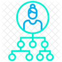 Hierarchie Organisation Struktur Symbol