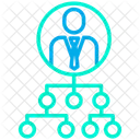 Hierarchie Organisation Struktur Symbol