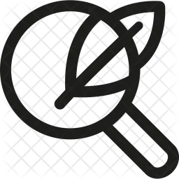Organisch, Suche  Symbol